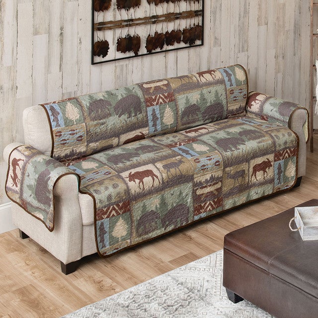 Mountain Scenes Sofa Cover- SALE