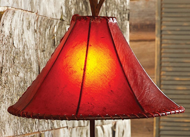 Amber 18" Rawhide Shade
