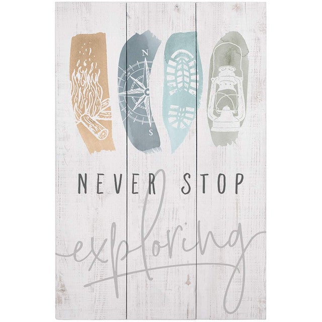 Never Stop Exploring II Wall Art