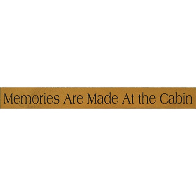 Cabin Memories Wall Art