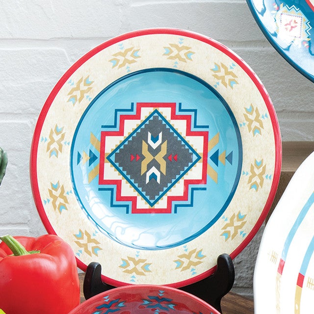 Southwest Horizons Melamine Salad Plates - Set of 4 - OVERSTOCK