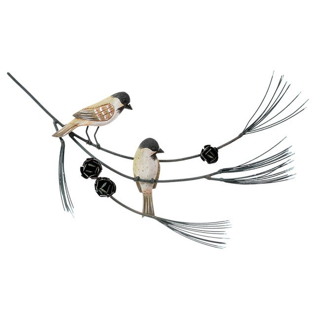 Pinecone & Birds Wall Hanging