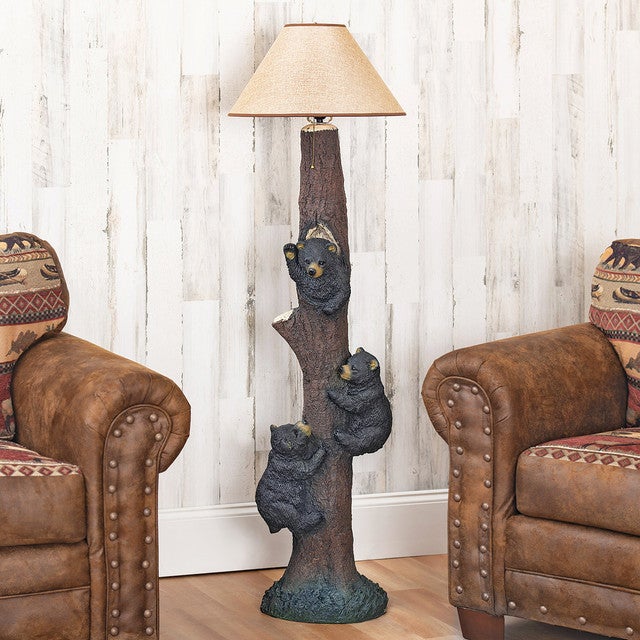 Climbing Bear Trio Floor Lamp- SALE