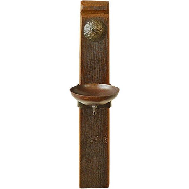 Lexington Whiskey Barrel Straight Candleholder