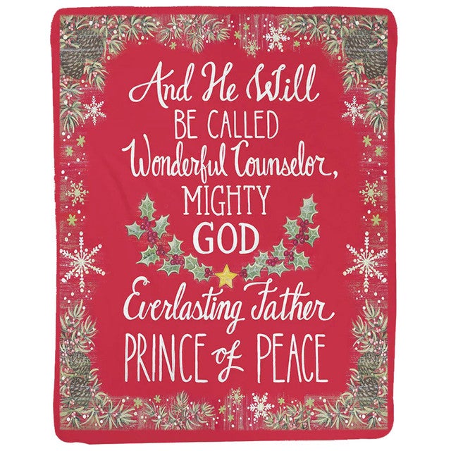 Peaceful Christmas Throw