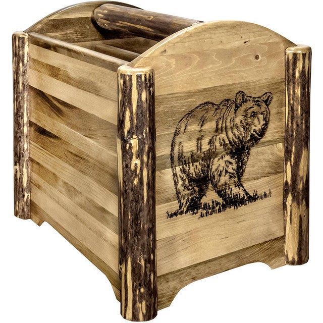 Cascade Magazine Rack - Bear