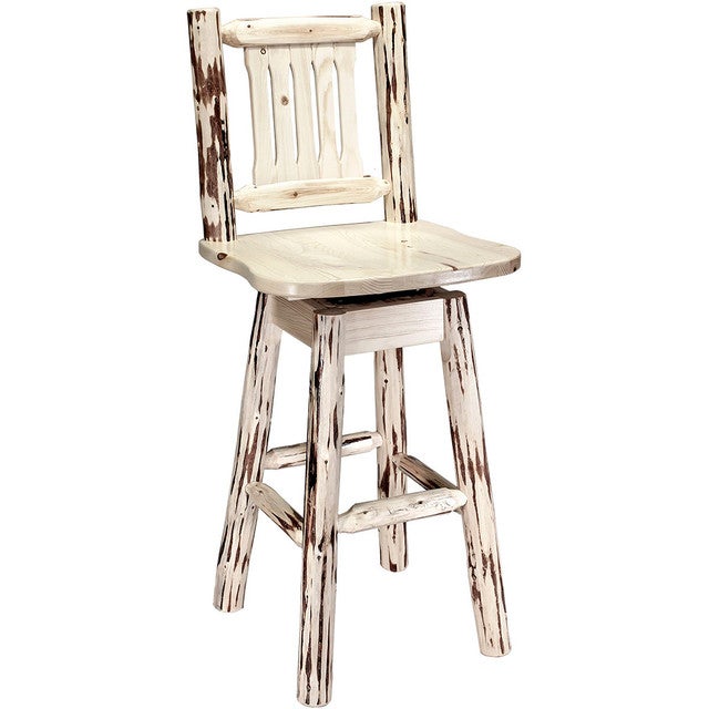 Asheville Swivel Counter Stool - Plain - OUT OF STOCK