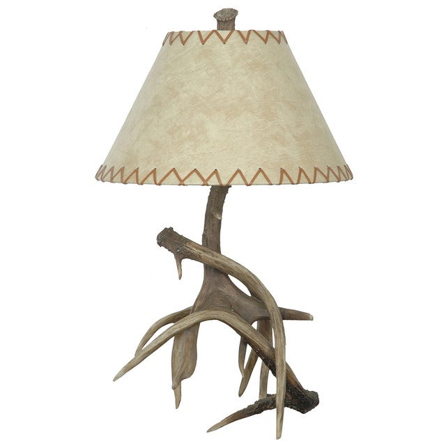 Trophy Antler Table Lamps - Set of 2
