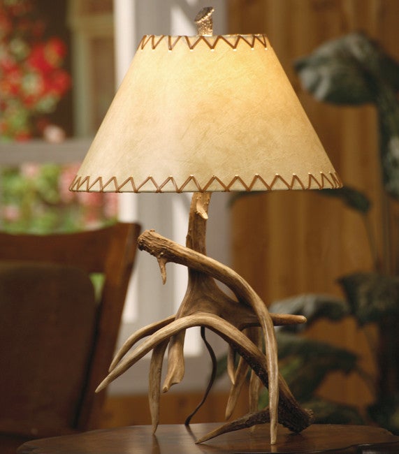 Trophy Antler Table Lamps - Set of 2