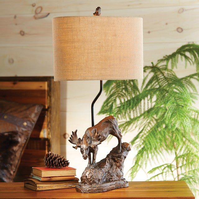 Moose Descent Table Lamps - Set of 2