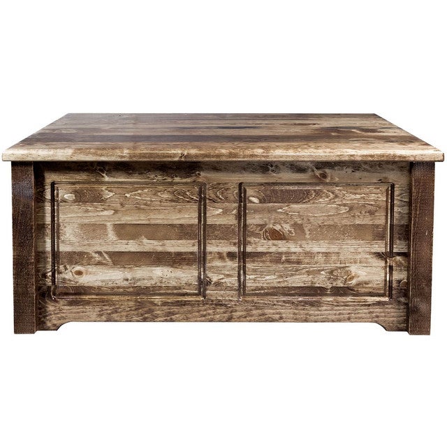 Denver Small Blanket Chest - Stained & Lacquered