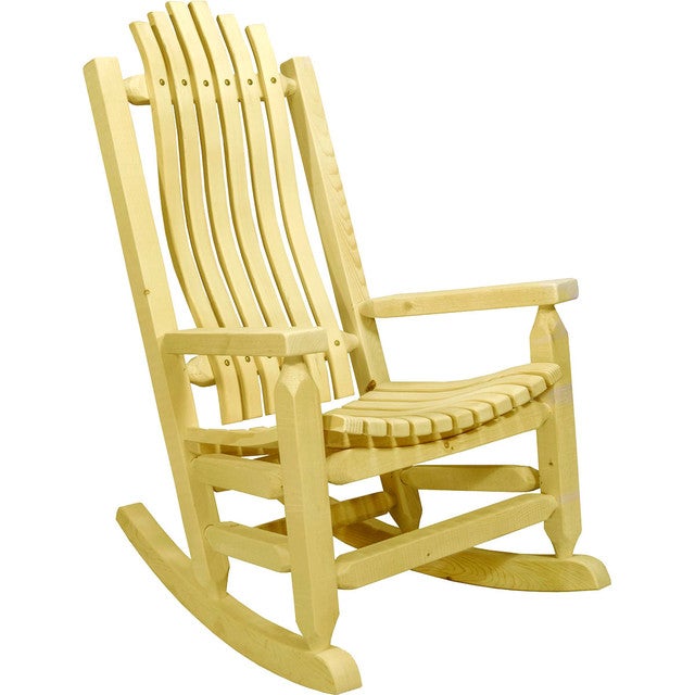 Denver Adult Rocker - Clear Exterior Finish