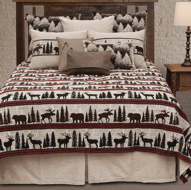Lazy Lodge Value Bed Set - Queen