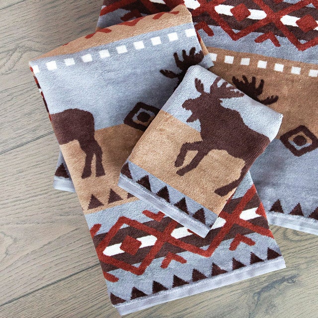 Moose Wanderer Hand Towel