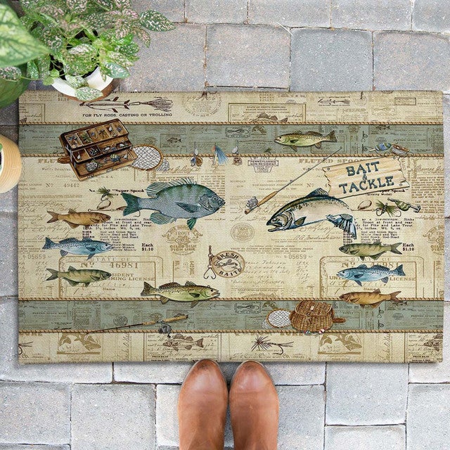 Bait Shop Outdoor Doormat