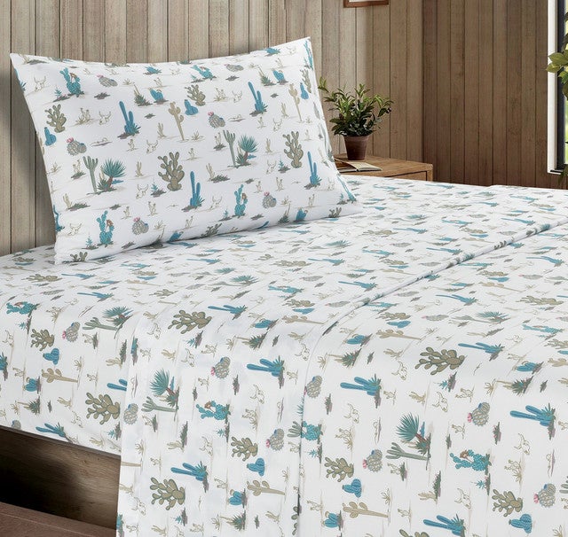 Desert Scene Cactus Sheet Sets - CLEARANCE