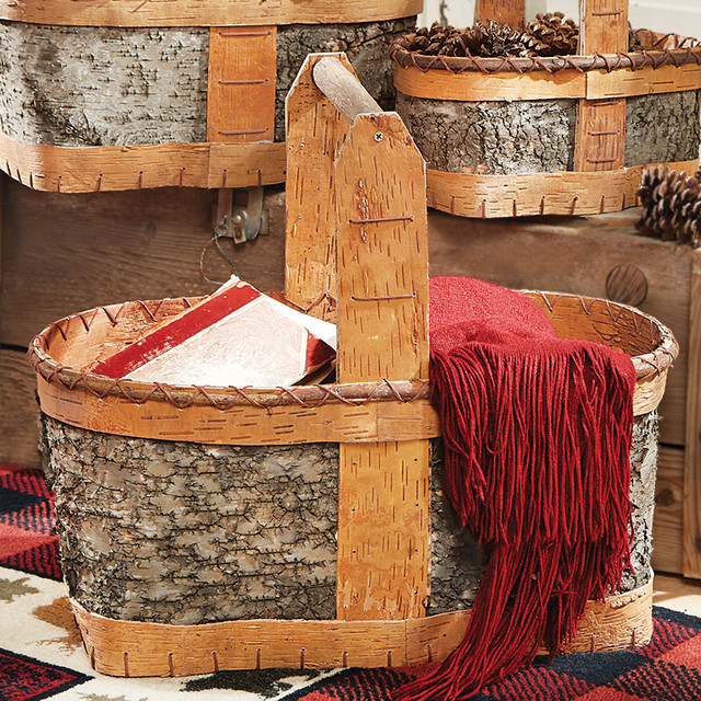 Authentic Birch Basket - Large