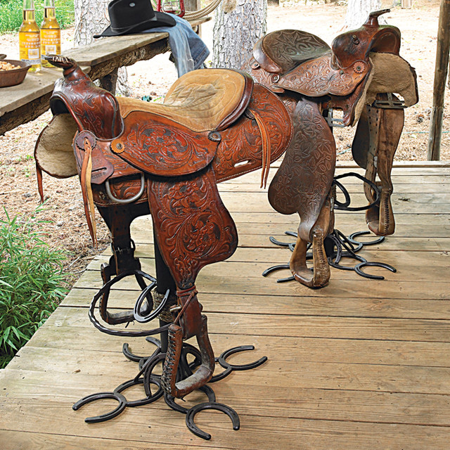 Authentic Saddle Barstool