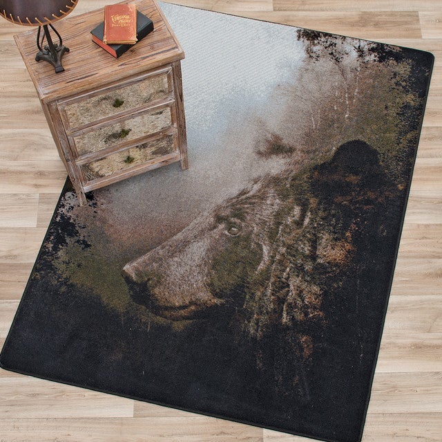 Misty Bear Rug - 3 x 4