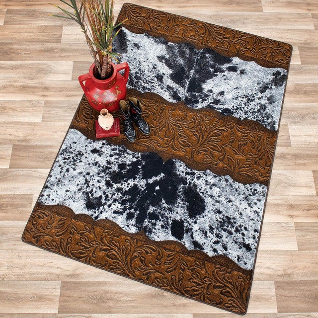 Rancho Laredo Cowhide Rug - 3 x 4