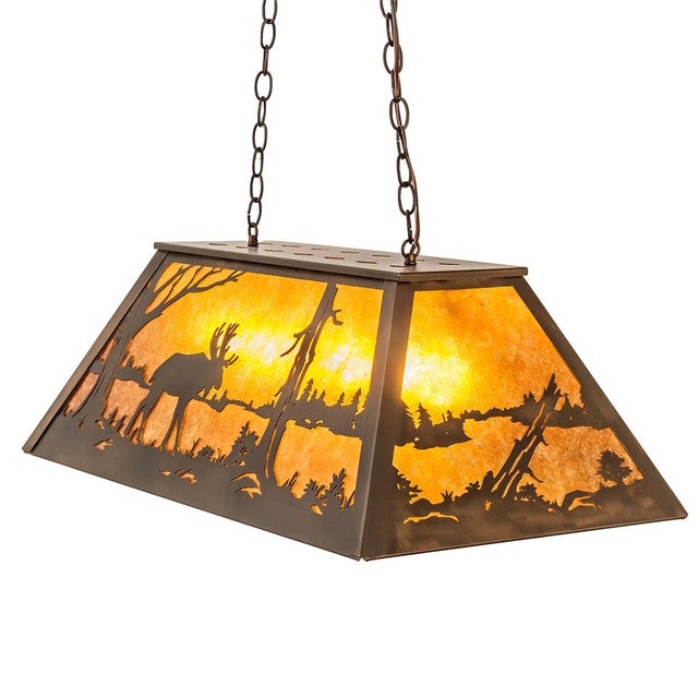 Regal Moose Oblong Pendant Light
