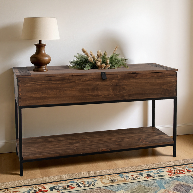 Lakeshore Walnut Console Trunk