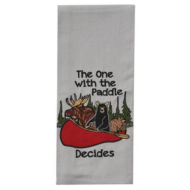 Paddling Animals Dishtowels - Set of 4