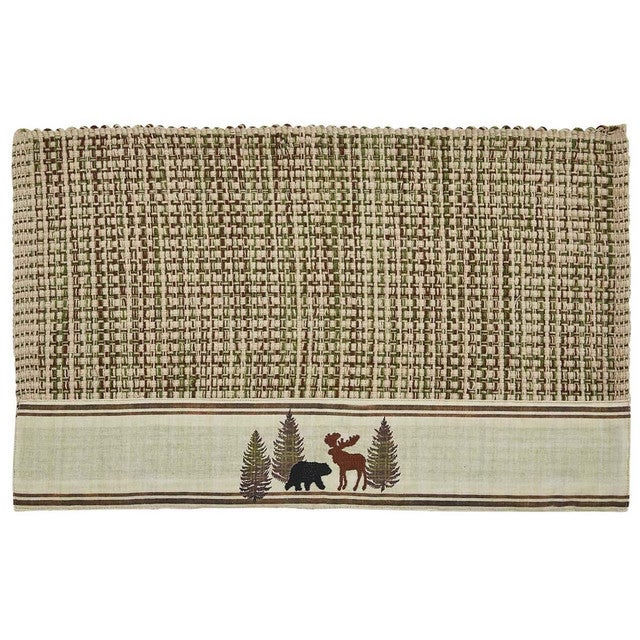 Woodland Moose & Bear Placemats - Set of 4