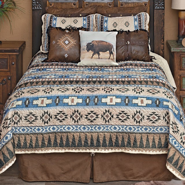 Canyon Creek Quilt Bed Set - King - OUT OF STOCK UNTIL 03/06/2026