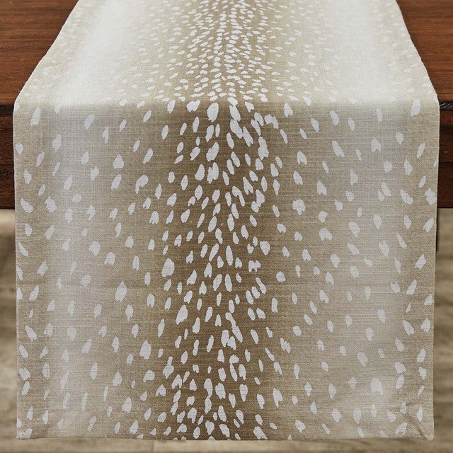 Faux Fawn Hide Table Runner