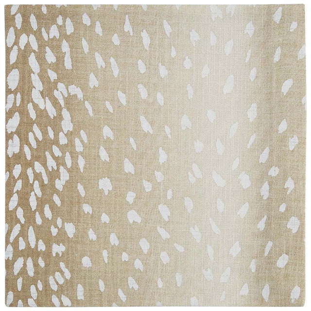 Faux Fawn Hide Napkins - Set of 4