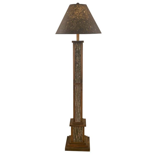 Tree Trunk Floor Lamp
