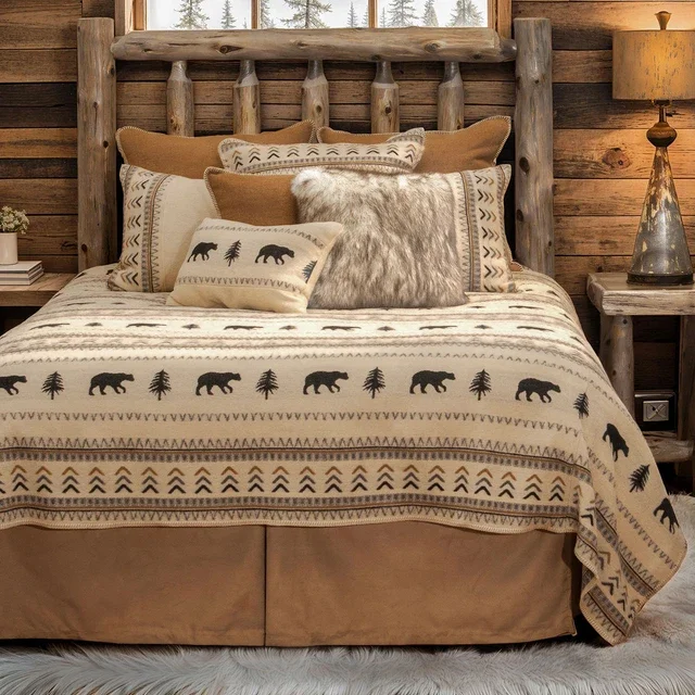 Rocky Mountain Bedspread - Twin