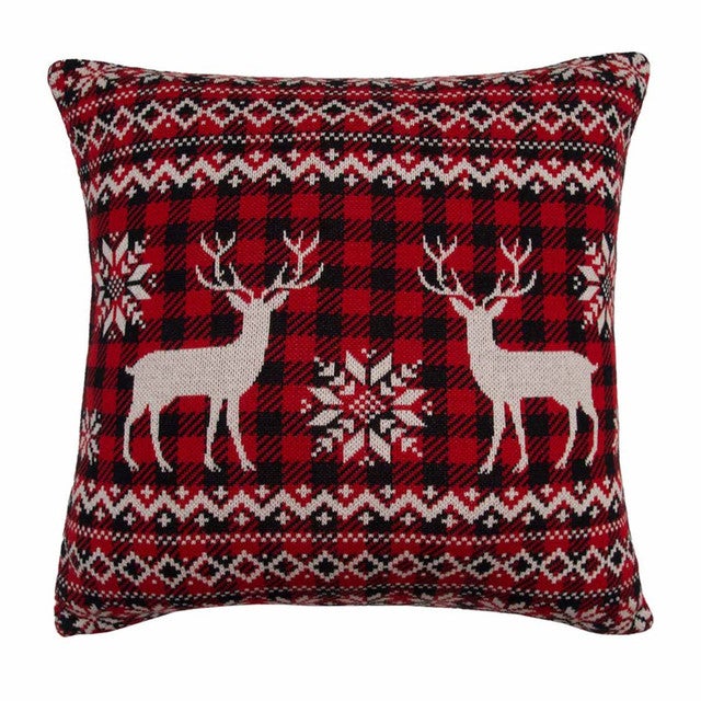 Wilderness Deer Throw Pillow