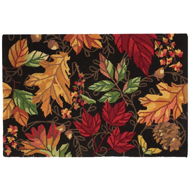 Harvest Melody Hooked Rug
