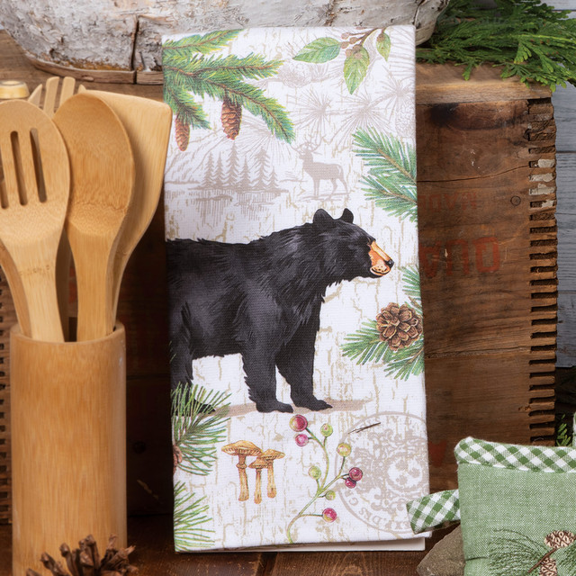 Bear Adventure Terry Towel
