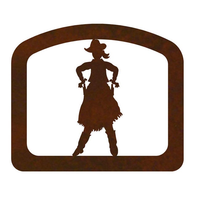 Western Cowgirl Letter Holder