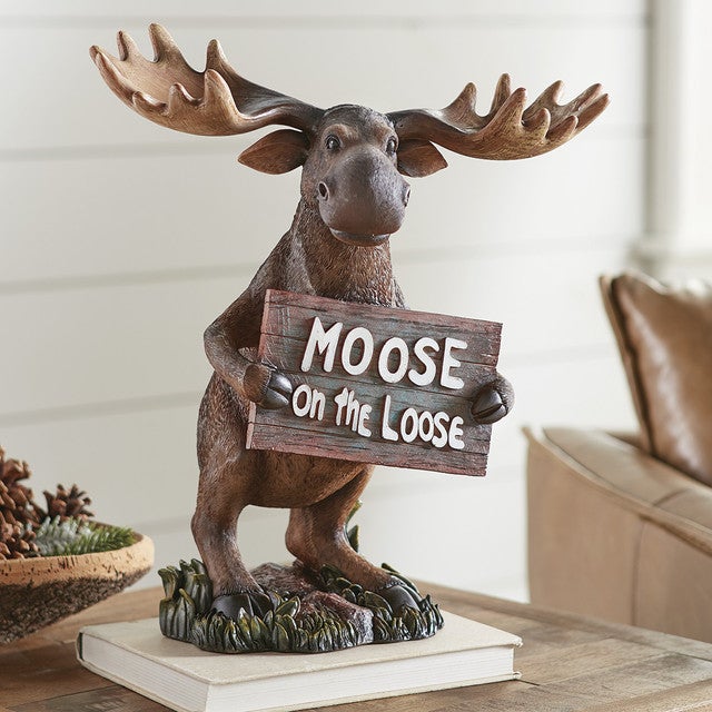 Moose on the Loose Sculpture- SALE