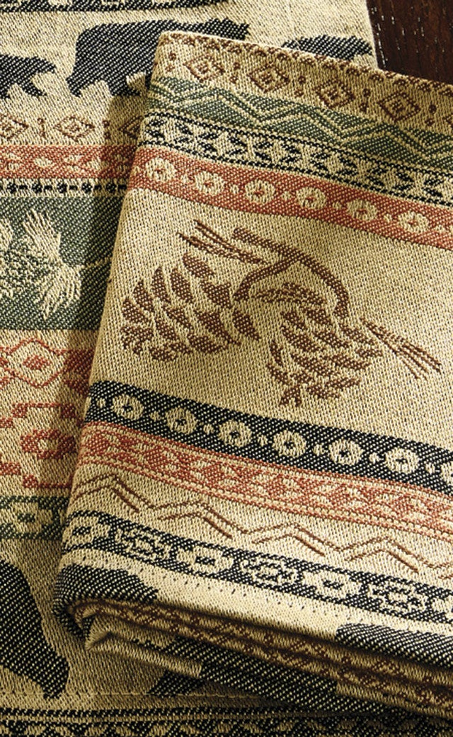 Timberland Bears Jacquard Napkin
