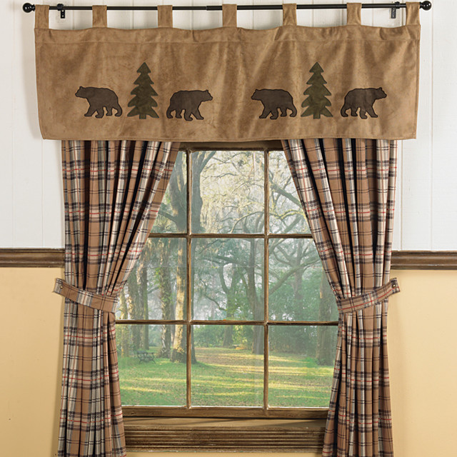 Bear & Trees Valance