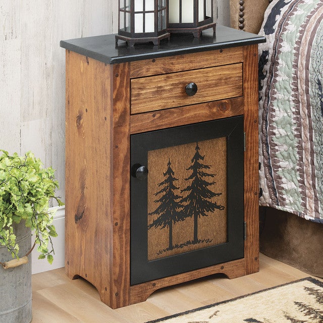 Pine Tree Woods Nightstand