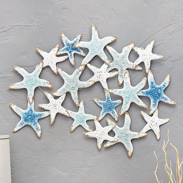 Starfish Fiesta Metal Wall Art - CLEARANCE