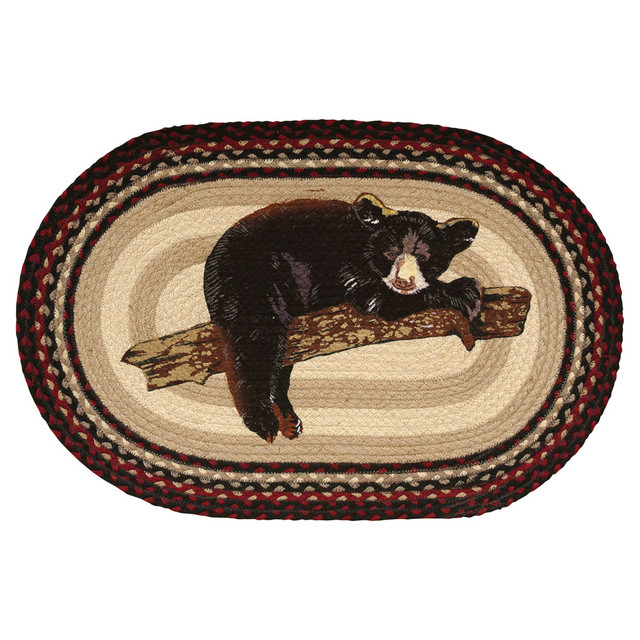 Bear Cub Braided Rug