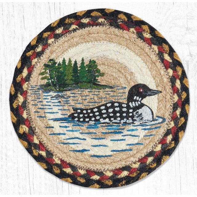 Northern Lake Loon Trivets - Set of 3