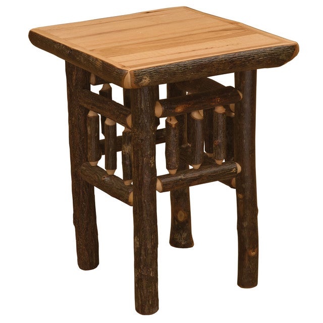 Hickory Open End Table