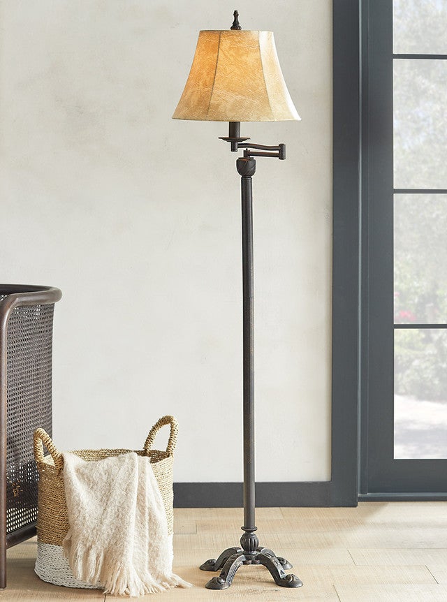 Frontier Floor Lamp with Swing Arm