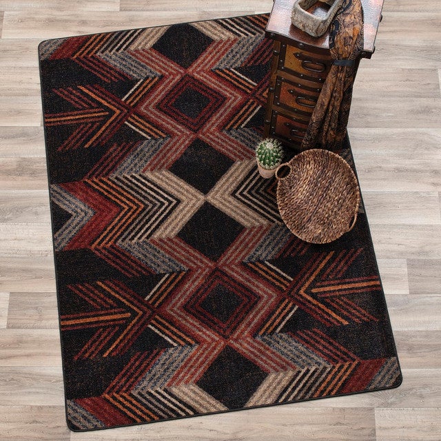 Aztec Arrows Rug - 3 x 4