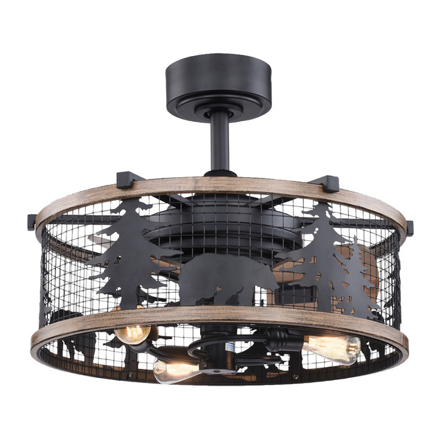 Bear Horizon Mesh Ceiling Fan