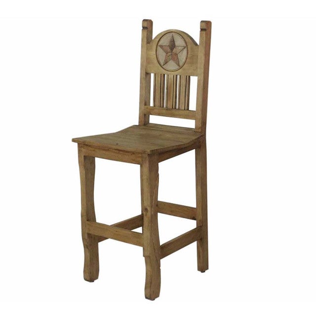 Saloon Star Barstool - Honey