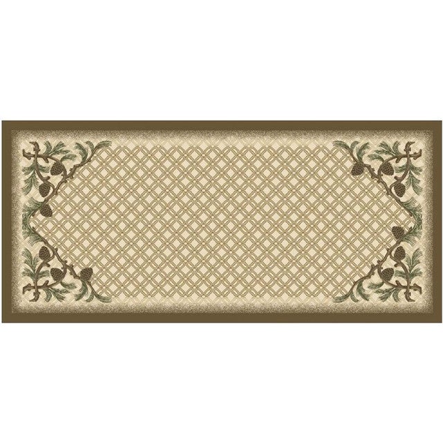 Pinecone Perch Rug